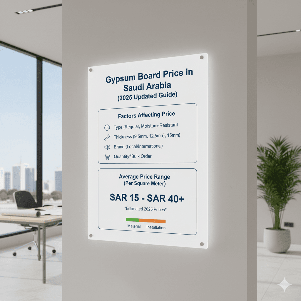 rukunlava gypsum | Gypsum Board Price in Saudi Arabia (2025 Updated Guide)
