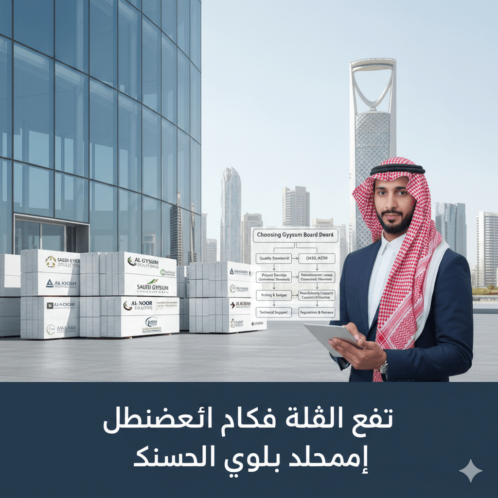 How to Choose the Best Gypsum Board Company in Saudi Arabia
