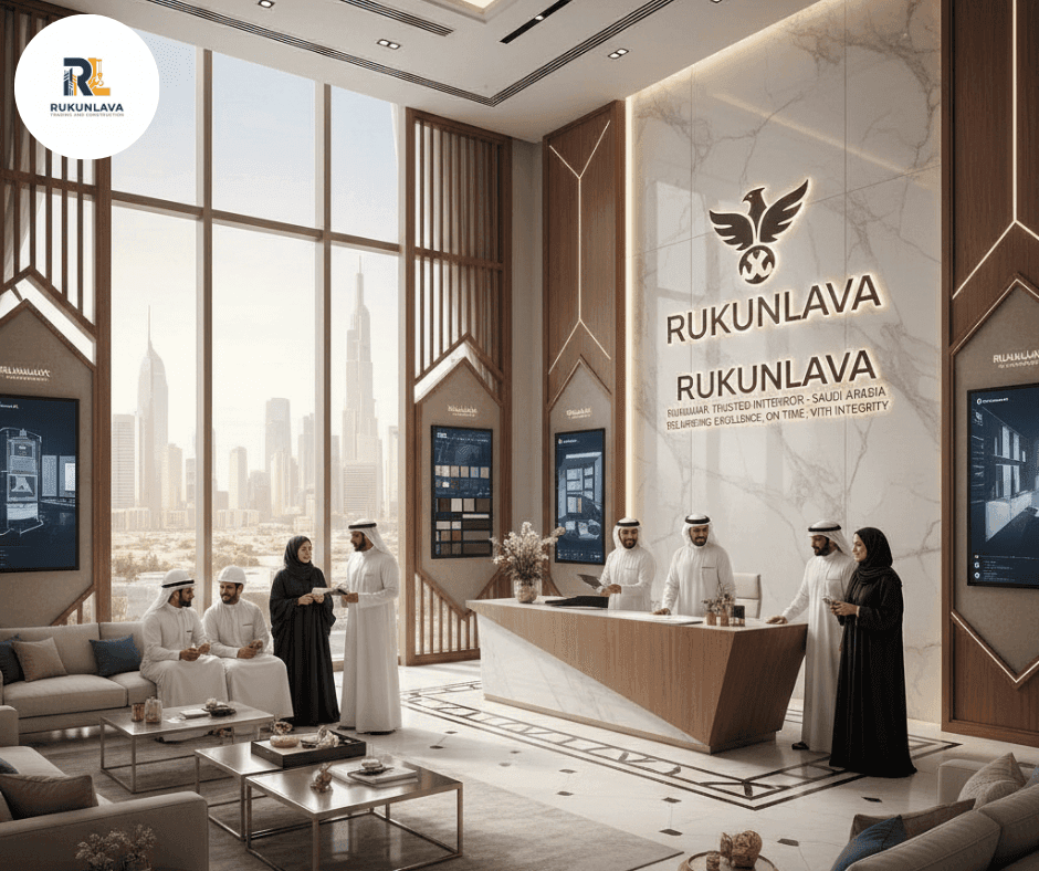 Why Rukunlava gypsum is Trusted Interior Contractor in Saudi Arabia