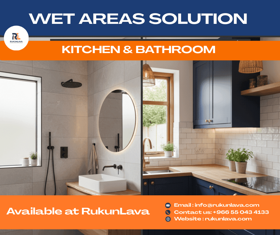 Cement board installation in bathroom wet areas by RukunLava