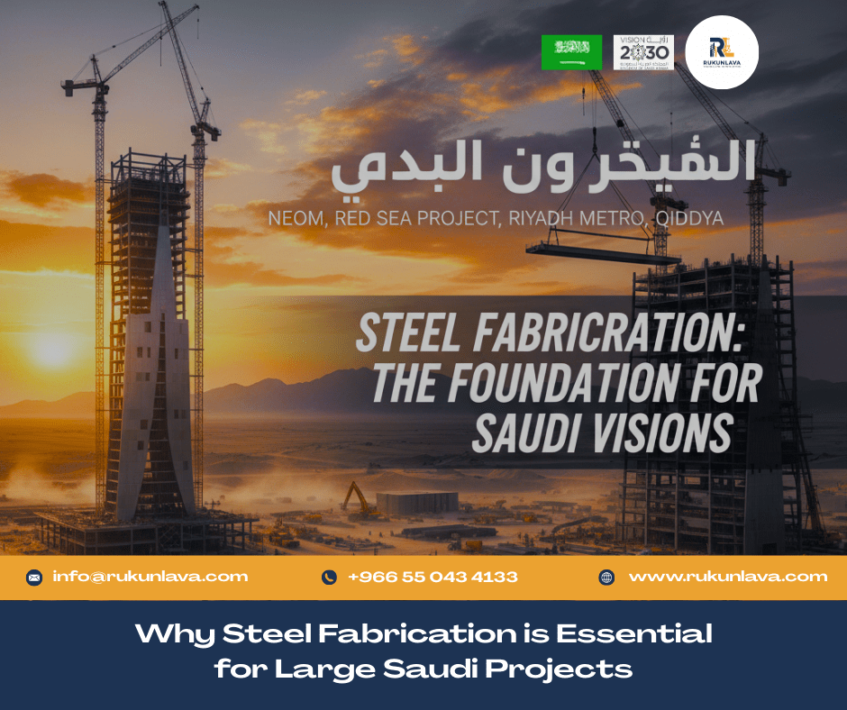 steel fabrication for large construction projects in Saudi Arabia