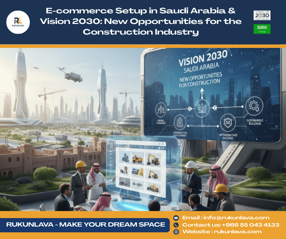 E-commerce & Vision 2030: New Opportunities for Saudi Construction Industry | Rukunlava