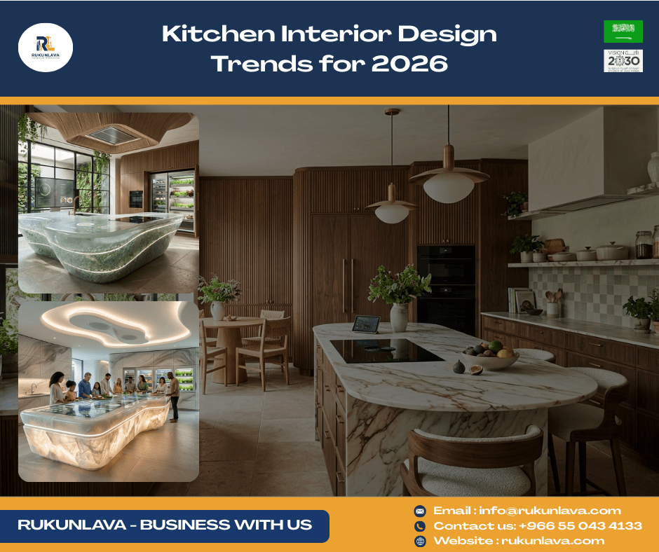 Modern minimalist kitchen interior design with island and pendant lighting